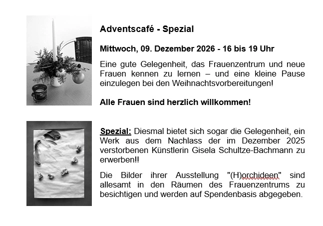 Programm Frauenzentrum Veranstaltung Spezial